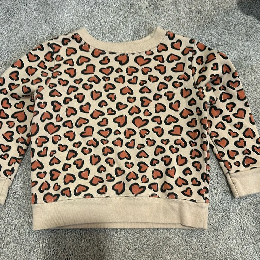 Garanimal size 24 month heart animal print top - Picture 1 of 2